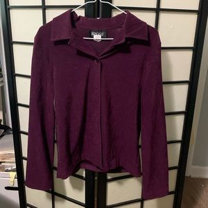 Purple Briggs New York Light Weight Jacket